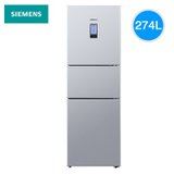 西门子（SIEMENS）冰箱三门274升混冷无霜/超薄家用多门电冰箱KK28UA41TI(银色 231-280升)