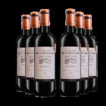 （顺丰直达）法国原瓶进口红酒 卡狄龙梅多克干红葡萄酒750ml 14°红酒进口(传奇波尔多干白新标)