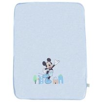 迪士尼（Disney）竹纤维毛圈 宝宝婴儿隔尿垫732612（78*60） 蓝色