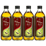 阿格利司特级初榨橄榄油1L*4瓶  组合装食用油