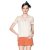 时装周OSA2013夏装新款品质女装蕾丝上衣 小衫短袖雪纺衫女V33073(米白色 XS)