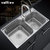 华帝卫浴 304不锈钢水槽 洗菜盆套装 H-A2024(76)-R.1D水槽