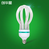 创华星LED灯泡 3U型节能灯 led玉米灯 3014明亮球泡灯 3W5W7W12W15W(莲花玉米灯暖白)