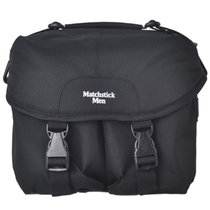 火柴人（MatchstickMen）CZ1055摄影单肩包（黑色）（可容纳一机二镜一闪光灯，底部设有防雨罩)