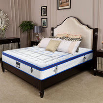 寝尚 床垫 天然乳胶 椰棕床垫 弹簧床垫1.8米双人大床垫(蓝色 1500*2000)
