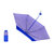 安居先森炫酷时尚加厚蓝胶晴雨两用六折伞 蓝胶浪漫紫（把）