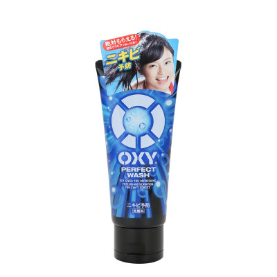 日本直采 乐敦ROHTO OXY系列男士完美洗净洗面奶130g