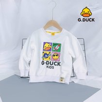 G.duckG.DUCK卫衣C140码白色140cm白 男女宝宝都合适，工艺精湛，上身效果好