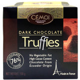 CEMOI赛梦  76%松露形黑巧克力  法国进口  150g 盒装
