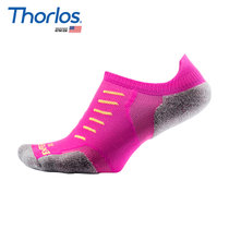 THORLO 美国高端运动袜 XCTU款专业缓震透湿男女通用款跑步袜 一双(粉红色 袜码11号/42-44码)