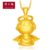 周大福（CHOW TAI FOOK）福星宝宝系列 3D硬金 足金黄金吊坠 财富宝宝 R7621 定价
