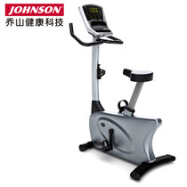 乔山U20 家用立式健身车 室内电磁控静音健身车 自行车 乔山家用健身车 健身器材(灰色 立式健身车)