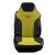 新族 气动按摩功能型 通用坐垫 运动款 黄色+黑色 SJ3001(黄色+黑色)