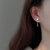 925纯银珍珠耳钉女气质韩国时尚感2020年新款潮耳环2021耳坠耳饰tfx(白色 一件)