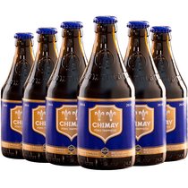 智美智美（Chimay）蓝帽啤酒 组合装 330ml*6瓶 修道士精酿 比利时进口