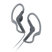 索尼（sony） MDR-AS210AP耳塞式运动耳机挂耳式通话手机线控(黑色)