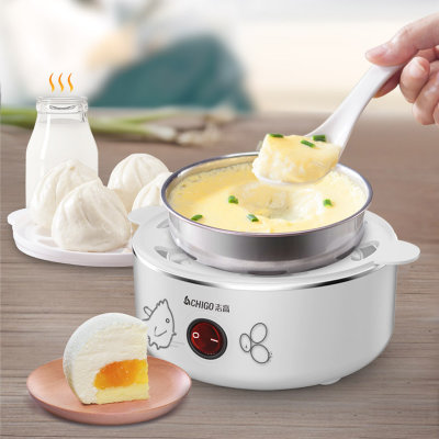 志高(CHIGO) 煮蛋器家用蒸蛋器防干烧早餐机蒸蛋机（颜色随机发）(单层)