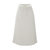 女装百搭百褶半身裙 修身高腰半身长裙(白色 XL)