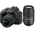 尼康（Nikon）D3400(18-55VR+55-300VR)双镜头单反套机(套餐一)
