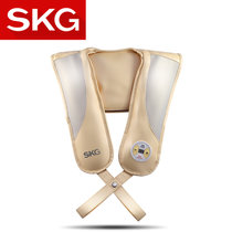 SKG 4020颈肩乐捶打按摩披肩 颈椎按摩器颈部肩部 敲敲乐捶背器(米色4036A)