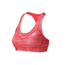 阿迪达斯adidas热女装运动胸衣运动服综合训练AK0237(红色 XL)