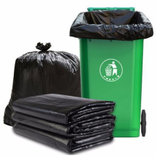 阿尔巴平口垃圾袋大号（60*80cm）加厚黑色酒店、商场、小区、学校、物商用垃圾袋