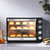 格兰仕（Galanz)电烤箱 40L超大容量 内置可视炉灯 上下独立控温 多层烤位烤箱 烤红薯烤蛋糕 K43(黑色 爆款)第2张高清大图
