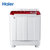 海尔(Haier) XPB85-1127HS/XPB90-1127HS 关爱 9公斤家用半自动洗衣机双缸双桶(白色)
