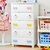 爱丽思IRIS日本环保树脂 hellokitty收纳柜宽型整理柜五层抽屉柜宝宝衣柜婴儿柜KHG-555(KMG-555白)第2张高清大图
