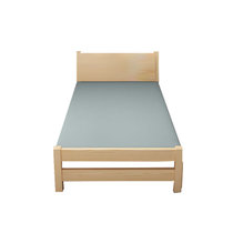 卡里鳄床可折叠床木折叠床休息床简易木骨架折叠床午休床含床垫KLE—KS012(默认)