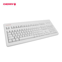 CHERRY樱桃官方G80-3494游戏办公机械键盘白色红轴(商家自行修改 商家自行修改)