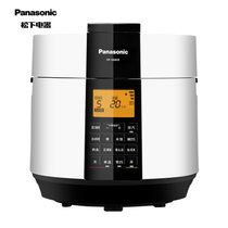 松下（Panasonic）6L智能电压力锅 1-10人 电饭锅 家用多功能压力煲无水料理大容量电饭煲 SR-S60K8(白色 6L)