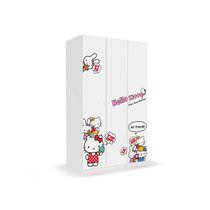 Hello Kitty KT童学会3门衣柜（爱洛粉红）