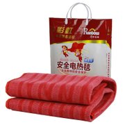 彩虹TB102全线路安全保护调温型双人电热毯（红色）（1.5*1.2米）