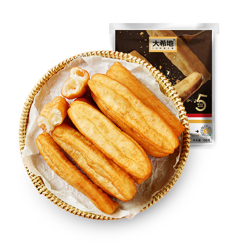 【满减专区】大希地 酥香小油条100g*5袋