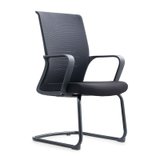 利尚 办公椅转椅网椅电脑椅职员椅透气网布弓形椅D-223C(默认 默认)