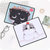 创意可爱卡通游戏鼠标垫A841个性小号橡胶电脑鼠标垫办公桌垫lq0222(黑色小猫)