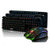 黑爵机械战士 背光键鼠套装 CF LOL电脑游戏键盘usb发光有线键盘鼠标套装(机械战士键盘+黑暗骑士鼠标)