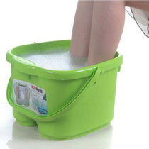 塑料足浴桶 洗脚盆 洗脚桶足浴盆(绿色)