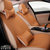 卡饰得(CARCHAD) 亚麻汽车坐垫 免捆绑座垫 轻薄透气四季垫 豪华版 11件套(米色 CD023)