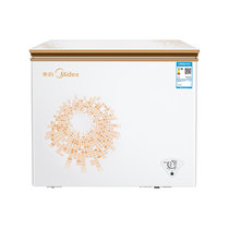 美的（Midea）BD/BC-155KGM 卧式单温一室冷冻冷藏冰柜  家用商用冷柜