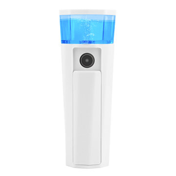 品佳 充电宝式纳米喷雾补水仪蒸脸器便携美容仪脸面部保湿加湿器(白色)