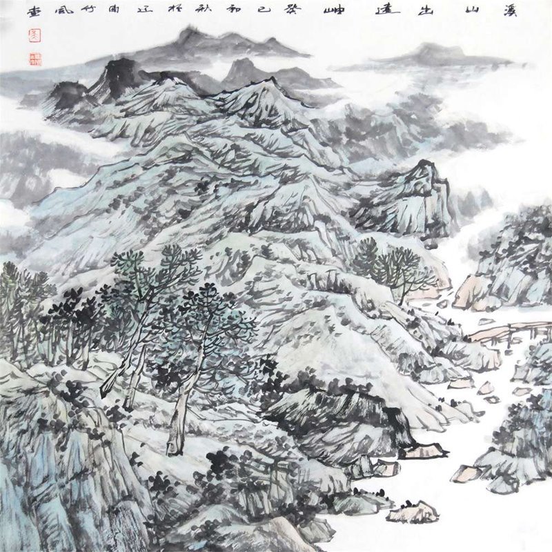 吴延风溪山出远