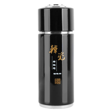 坚宝JB-603-B韩瓷磁性杯（428ml）（水晶黑）