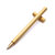天色 黄铜六棱笔 礼品笔(TS-5604 黄铜六棱笔)