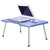双箭SJ-1005日式懒人床上可折叠笔记本电脑桌（蓝色）