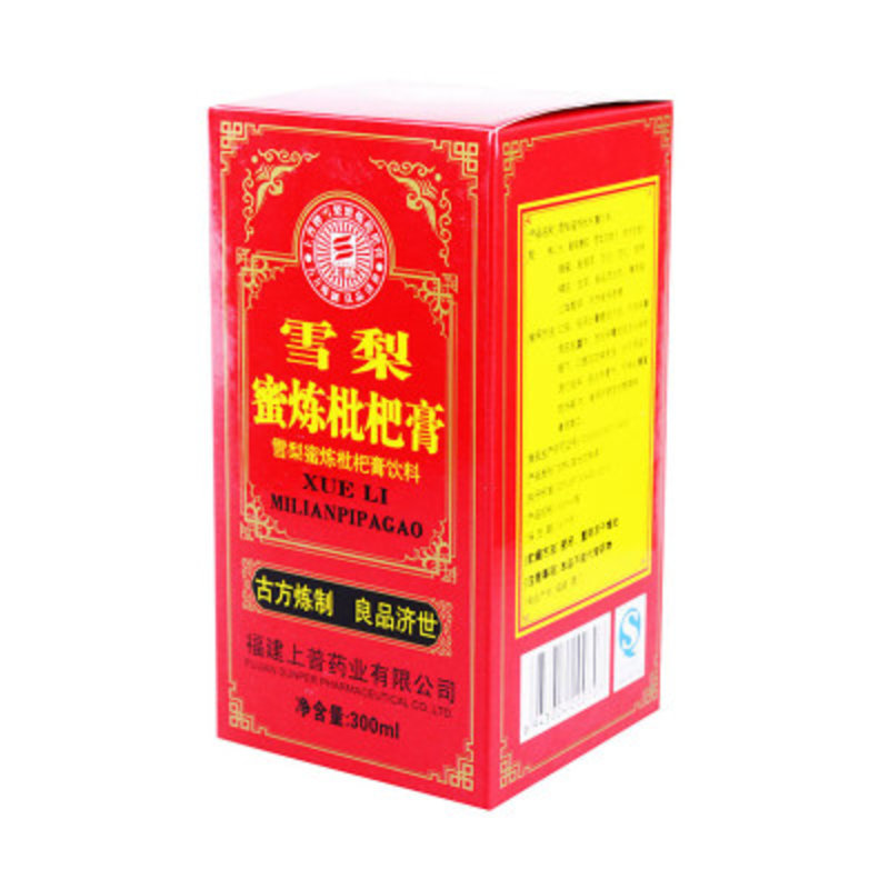 上普牌雪梨蜜炼枇杷膏300ml/瓶