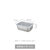 家事问屋日本进口不锈钢带盖沥水保鲜盒家用冰箱收纳盒厨房备菜盒(保鲜盒小号-0.8L 默认版本)