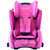 STM汽车儿童安全座椅变形金刚可配isofix9月-12岁 3C认证 玫红色(玫瑰红)