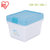 爱丽思IRIS日本 彩色环保塑料整理收纳箱 收纳盒(蓝色 28L)